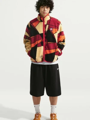 Nike Sportswear bluza polarowa męska Club czerwony