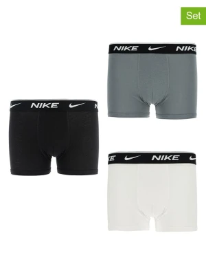 Nike Sportswear Bokserki (3 pary) w kolorze czarnym, białym i szarym rozmiar: XL
