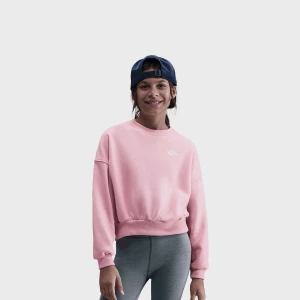 Nike Sportswear Club Fleece Crew-Neck Sweatshirt uniseks T-Shirty i Topy różowy rozmiar Odzież