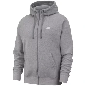 Nike Sportswear Club Fleece Hoodie BV2645-063, Męskie, Szare, bluzy, bawełna, rozmiar: L