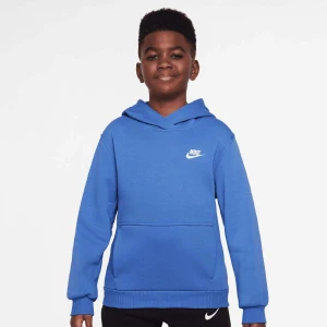 Nike Sportswear Club Fleece Hoodie Low Brand Read uniseks T-Shirty i Topy niebieski rozmiar Odzież
