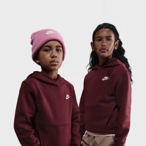 Nike Sportswear Club Fleece Hoodie uniseks T-Shirty i Topy czerwony rozmiar Odzież