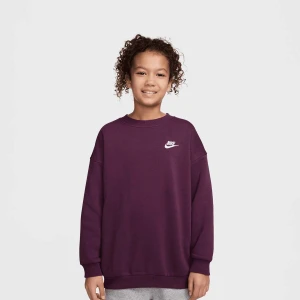 Nike Sportswear Club Fleece Oversized Sweatshirt uniseks T-Shirty i Topy czerwony rozmiar Odzież