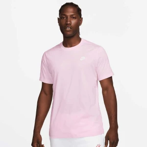 Nike Sportswear Club Tee mężczyźni T-Shirty i Polo różowy rozmiar Odzież