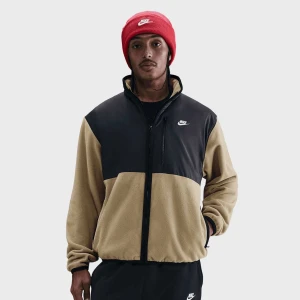 Nike Sportswear Club Winterized Full-Zip Jacket mężczyźni Komplety dresowe beż rozmiar Odzież