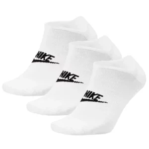 Nike Sportswear Everyday Essential 3-Pack Socks DX5075-100, Unisex, Białe, skarpetki, bawełna, rozmiar: 46-50