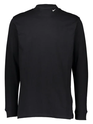 Nike Sportswear Koszulka "Life Mock" w kolorze czarnym rozmiar: M