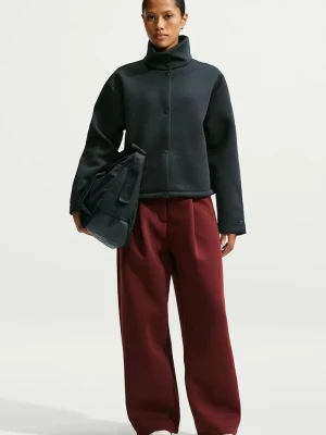 Nike Sportswear kurtka oversize damska z modalem czarny