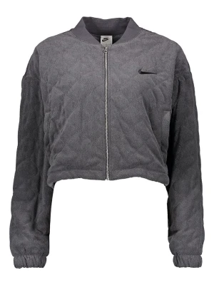 Nike Sportswear Kurtka przejściowa "Terry Quilted" w kolorze antracytowym rozmiar: L