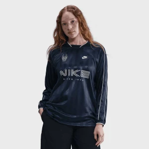 Nike Sportswear Long-Sleeve Jersey Top kobiety Długie rękawy niebieski rozmiar Odzież