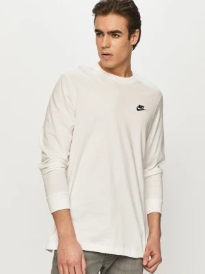 Nike Sportswear longsleeve męski bawełniany biały