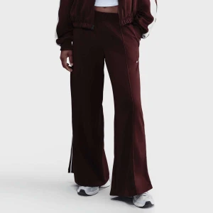 Nike Sportswear Mid-Rise Wide-Leg Track Pants kobiety Spodnie dresowe czerwony rozmiar Odzież