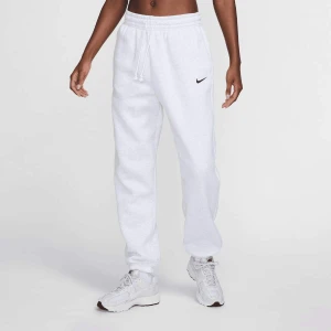 Nike Sportswear Phoenix Fleece High Raised Oversized Pant kobiety Spodnie dresowe biały rozmiar Odzież