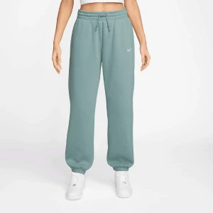 Nike Sportswear Phoenix Fleece High Raised Oversized Pant kobiety Spodnie dresowe zielony rozmiar Odzież