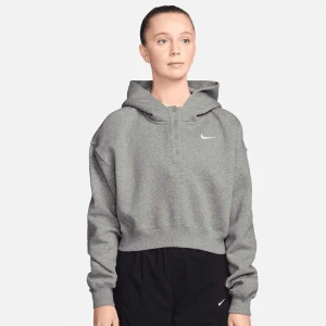 Nike Sportswear Phoenix Fleece kobiety Bluzy szary rozmiar Odzież