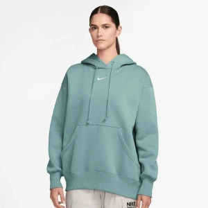 Nike Sportswear Phoenix Fleece Oversize Hoodie kobiety Bluzy niebieski rozmiar Odzież