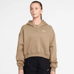 Zdjęcie produktu Sportswear Phoenix Fleece Oversized Crop Hoodie Nike beż