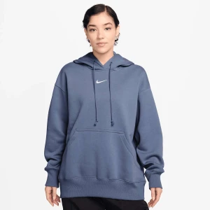 Nike Sportswear Phoenix Fleece Oversized Hoodie kobiety Bluzy niebieski rozmiar Odzież