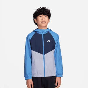 Nike Sportswear Repel Windrunner Hooded Jacket uniseks Wiatrówka niebieski rozmiar Odzież