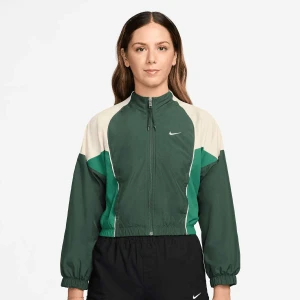 Nike Sportswear Shrunken Track Jacket kobiety Komplety dresowe zielony rozmiar Odzież