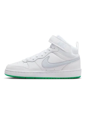 Nike Sportswear Skórzane sneakersy "Court Borough Mid 2" w kolorze białym rozmiar: 39