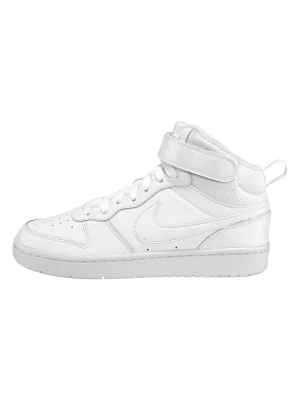 Nike Sportswear Skórzane sneakersy "Court Vision Mid" w kolorze białym rozmiar: 40
