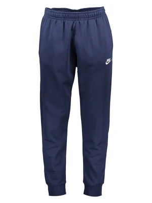 Nike Sportswear Spodnie dresowe "Club" w kolorze granatowym rozmiar: L