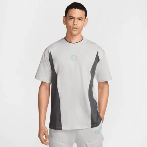 Nike Sportswear Swoosh Air Loose Fit Top mężczyźni T-Shirty i Polo szary rozmiar Odzież