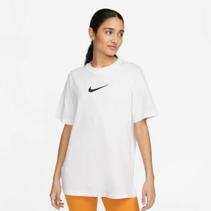 Nike Sportswear T-Shirt kobiety T-Shirty i Polo biały rozmiar Odzież