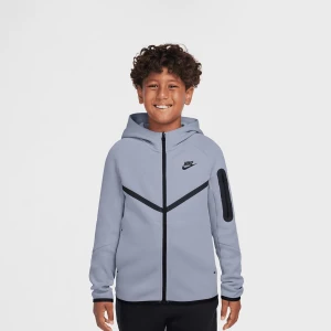 Nike Sportswear Tech Fleece Full-Zip Hoodie uniseks T-Shirty i Topy niebieski rozmiar Odzież