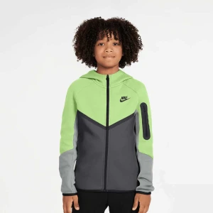 Nike Sportswear Tech Fleece Full Zip uniseks T-Shirty i Topy szary rozmiar Odzież