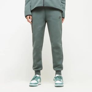 Nike Sportswear Tech Fleece Mid-Rise Jogger kobiety Spodnie dresowe zielony rozmiar Odzież