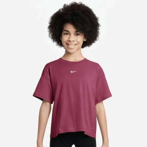 Nike Sportswear Tee Boxy Essential Low Brand Read uniseks T-Shirts czerwony rozmiar Odzież