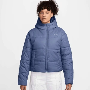 Nike Sportswear Therma-Fit Synthetic Fill Classic Puffer Jacket kobiety Kurtki puchowe niebieski rozmiar Odzież