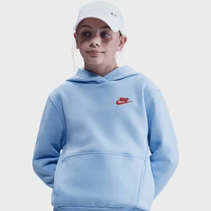 Nike Sportwear Club Fleece Hoodie Low Brand Read uniseks T-Shirty i Topy niebieski rozmiar Odzież