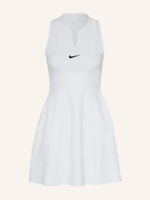 Nike Sukienka Tenisowa Court Dri-Fit Club weiss