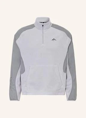 Nike Sweter Typu Troyer Z Polaru Polartec Trail grau