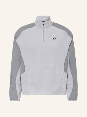 Nike Sweter Typu Troyer Z Polaru Polartec Trail grau