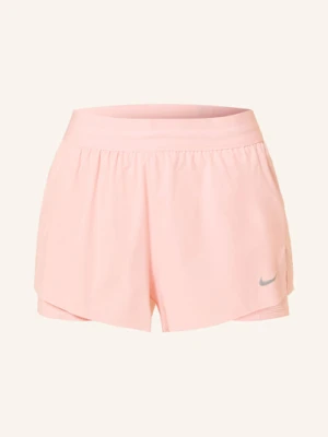 Nike Szorty Do Biegania 2 W 1 Dri-Fit Swift orange