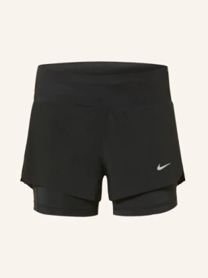 Nike Szorty Do Biegania 2 W 1 Dri-Fit Swift schwarz