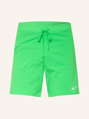 Nike Szorty Do Biegania 2 W 1 Stride gruen JASKRAWY ZIELONY