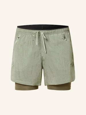 Nike Szorty Do Biegania 2 W 1 Stride Running Division gruen