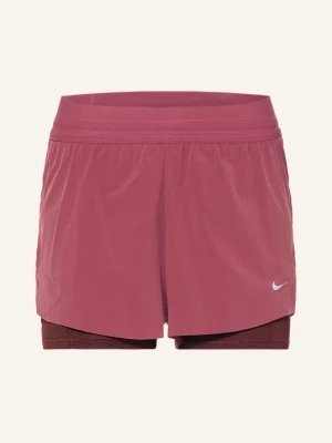 Nike Szorty Do Biegania 2 W 1 Swift rot FUKSJA