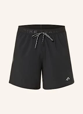 Nike Szorty Do Biegania 2 W 1 Trail Brief-Lined schwarz