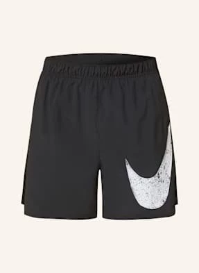 Nike Szorty Do Biegania Df Challenger Swoosh schwarz