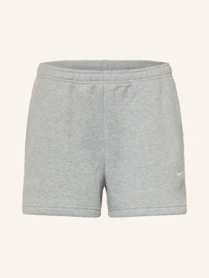 Nike Szorty Dresowe Studio Fleece grau JASNOCZARY
