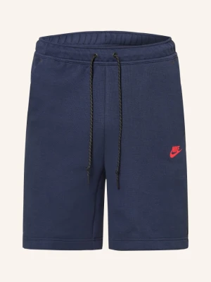 Nike Szorty Dresowe Tech blau GRANATOWY