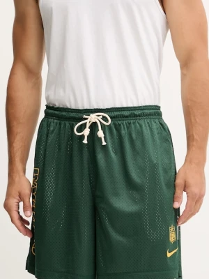 Nike szorty dwustronne Green Bay Packers męskie kolor zielony 03BF-039Y-7T-N9J