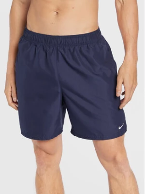 Nike Szorty kąpielowe Essential Volley NESSA559 Granatowy Regular Fit