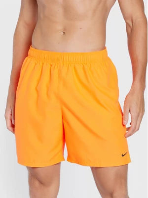 Nike Szorty kąpielowe Essential Volley NESSA559 Pomarańczowy Regular Fit